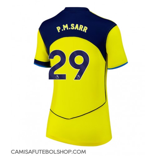 Camisa de time de futebol Tottenham Hotspur Pape Matar Sarr #29 Replicas 3º Equipamento Feminina 2025-26 Manga Curta Camisa de time de futebol Tottenham Hotspur Pape Matar Sarr #29 Replicas 3º Equipamento Feminina 2025-26 Manga Curta